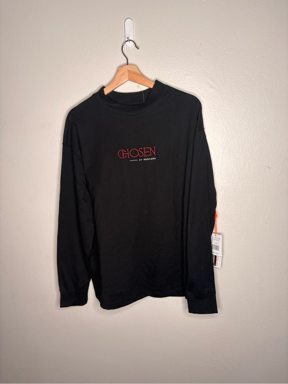 Chosen Black Long Sleeve Crewneck Shirt